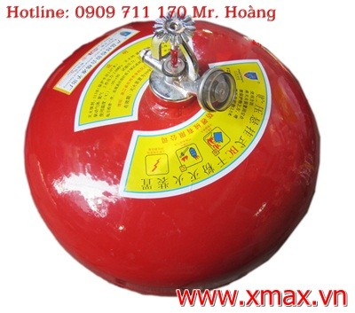 Bình cầu chữa cháy tự động bột BC XZFTB-6 6kg 7