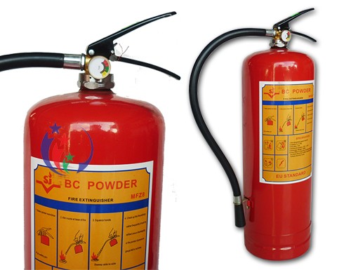 Bảng giá bán bình chữa cháy cứu hỏa bột khô MFZ 4kg, 8kg, 35kg dập lửa dạng BC 2