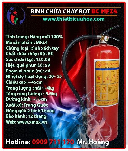 Catalog bình chữa cháy kèm báo giá cạnh tranh 2014 uy tín chất lượng 5