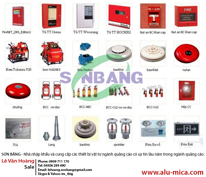 Địa điểm cửa hàng bán bình chữa cháy tại Tp HCM - Bảng báo giá 2014 8