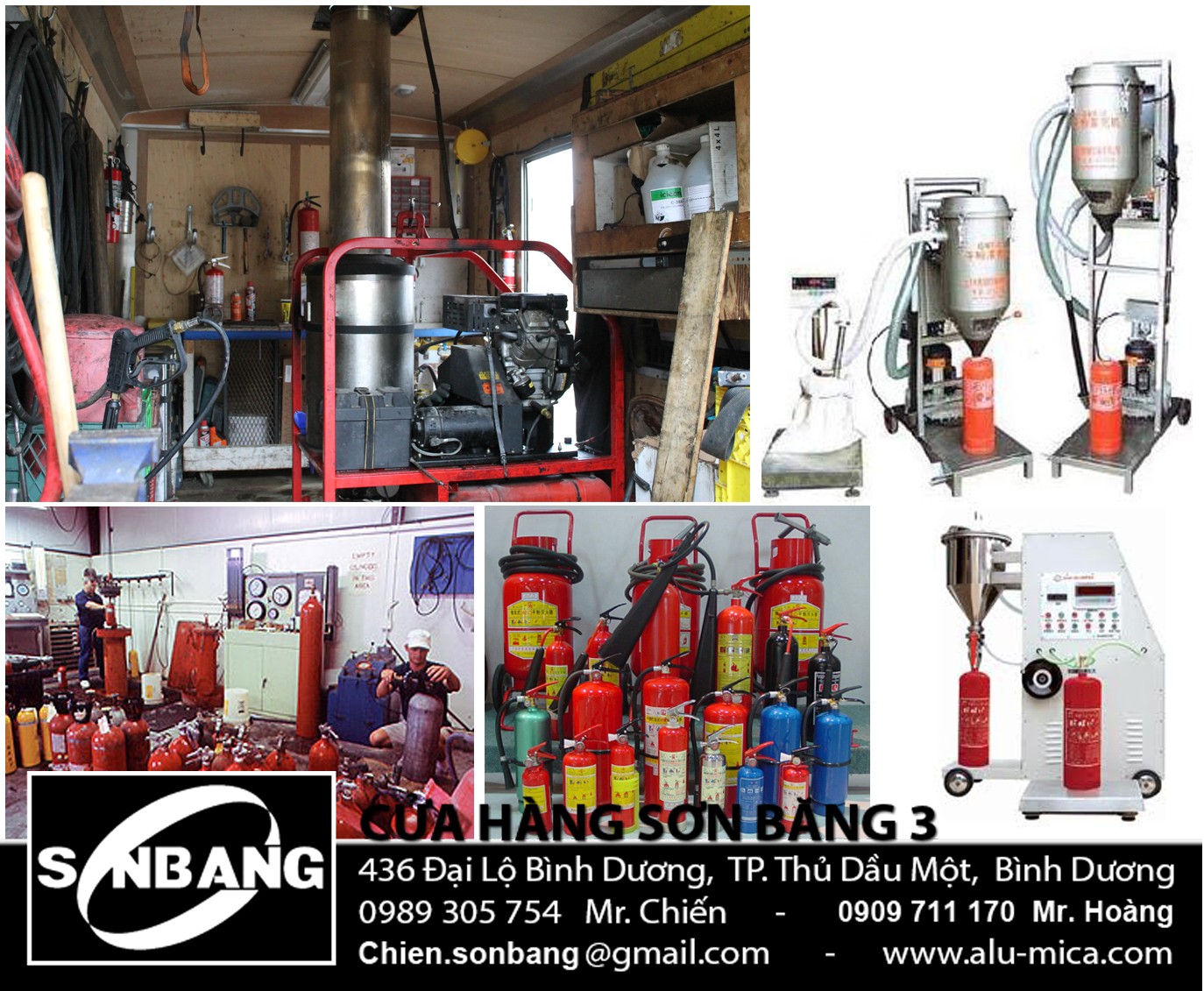 Bảng báo giá nạp sạc bình CO2 chữa cháy ở TPHCM Bình Dượng 1